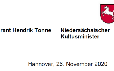 Ab 01.12. gilt das Szenario B für die Jahrgänge 7-13