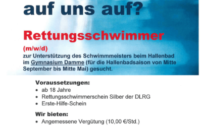 Rettungsschwimmer gesucht