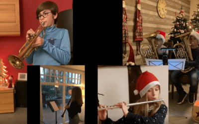 Musikalischer Weihnachtsgruß der Bläserklasse